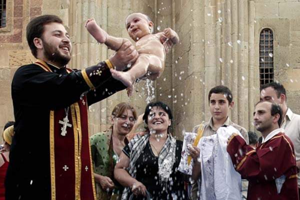 Il battesimo dei bambini